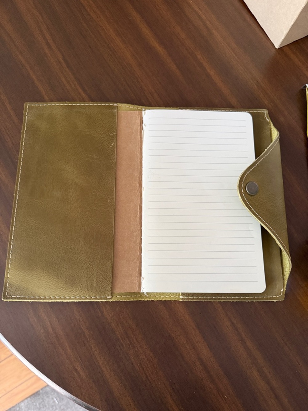 Portland Leather Snap Journal Anjou - Large - Picture 2 of 6